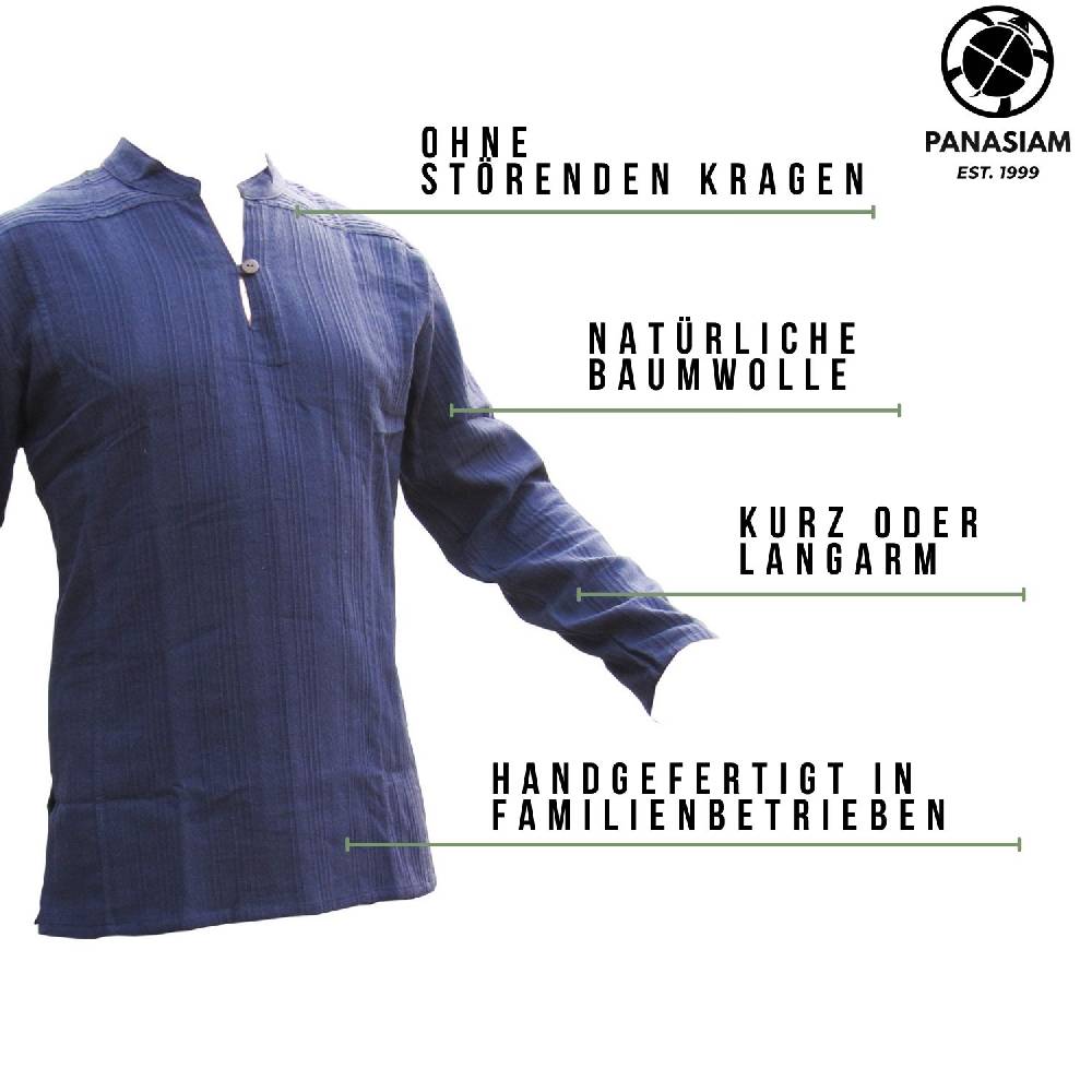 Panasiam Fischerhemd Klassik | Langarm