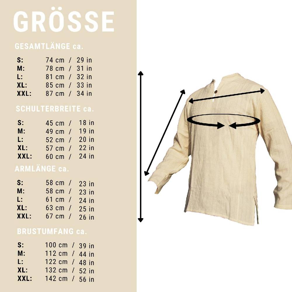 Panasiam Fischerhemd Klassik | Langarm