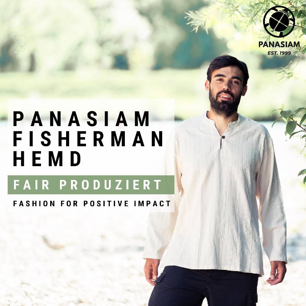 Panasiam Fischerhemd Klassik | Langarm