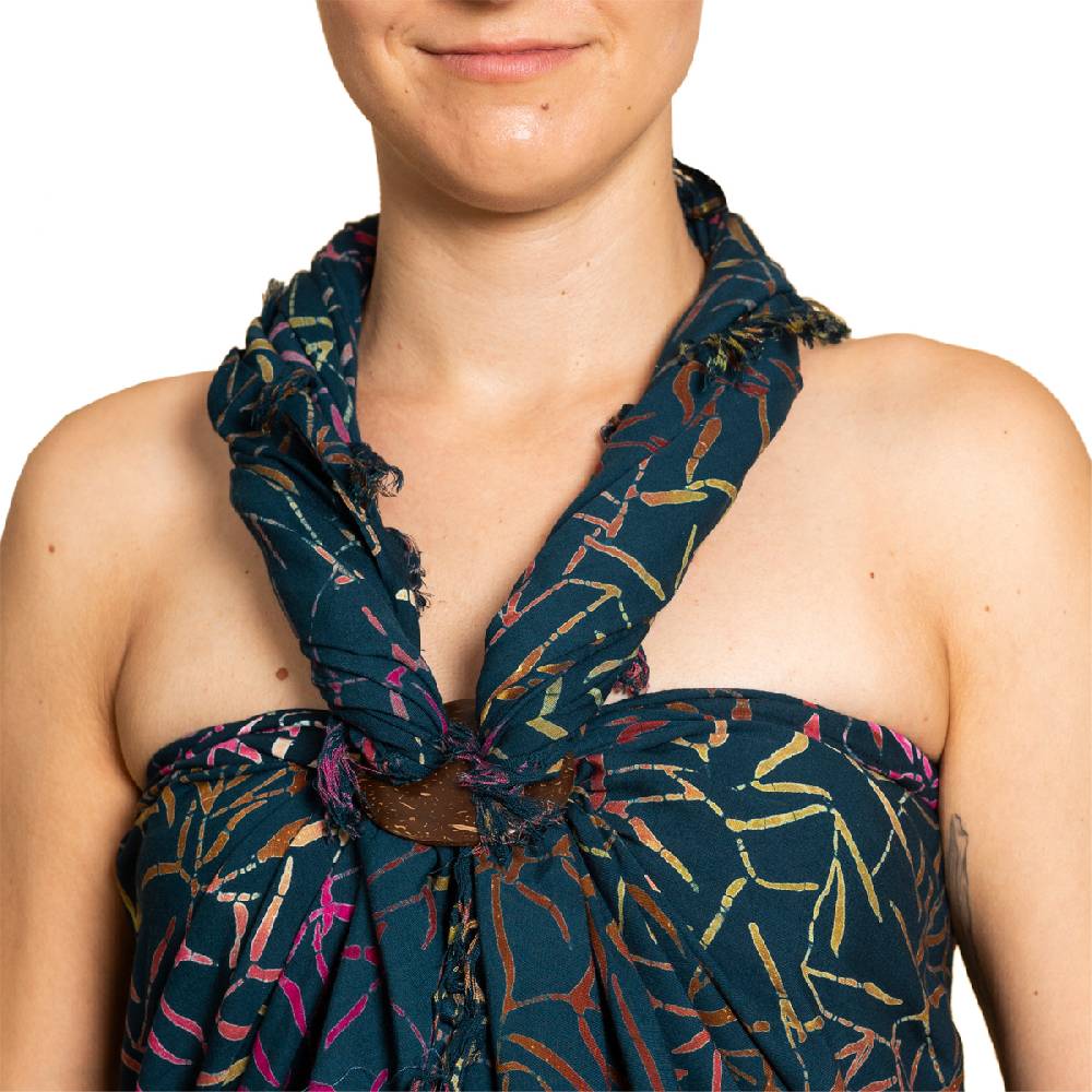 Panasiam Halstuch Wachsbatik Regenbogen