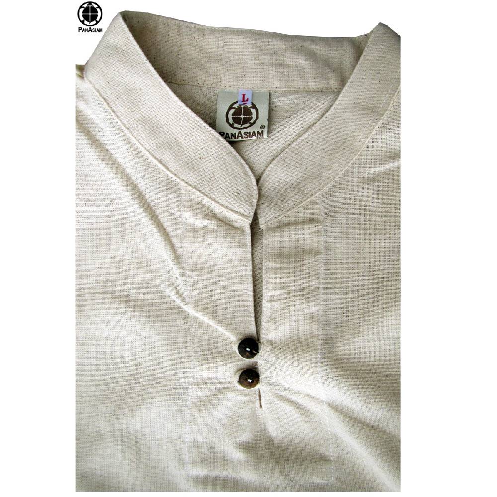 Panasiam Hemd Aus Unbehandelter Baumwolle