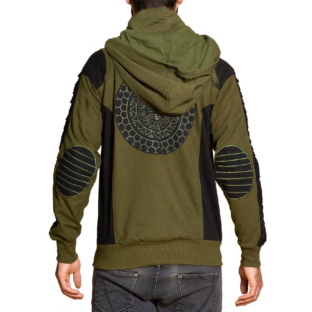 Panasiam Jacke Mit Sonnenmuster