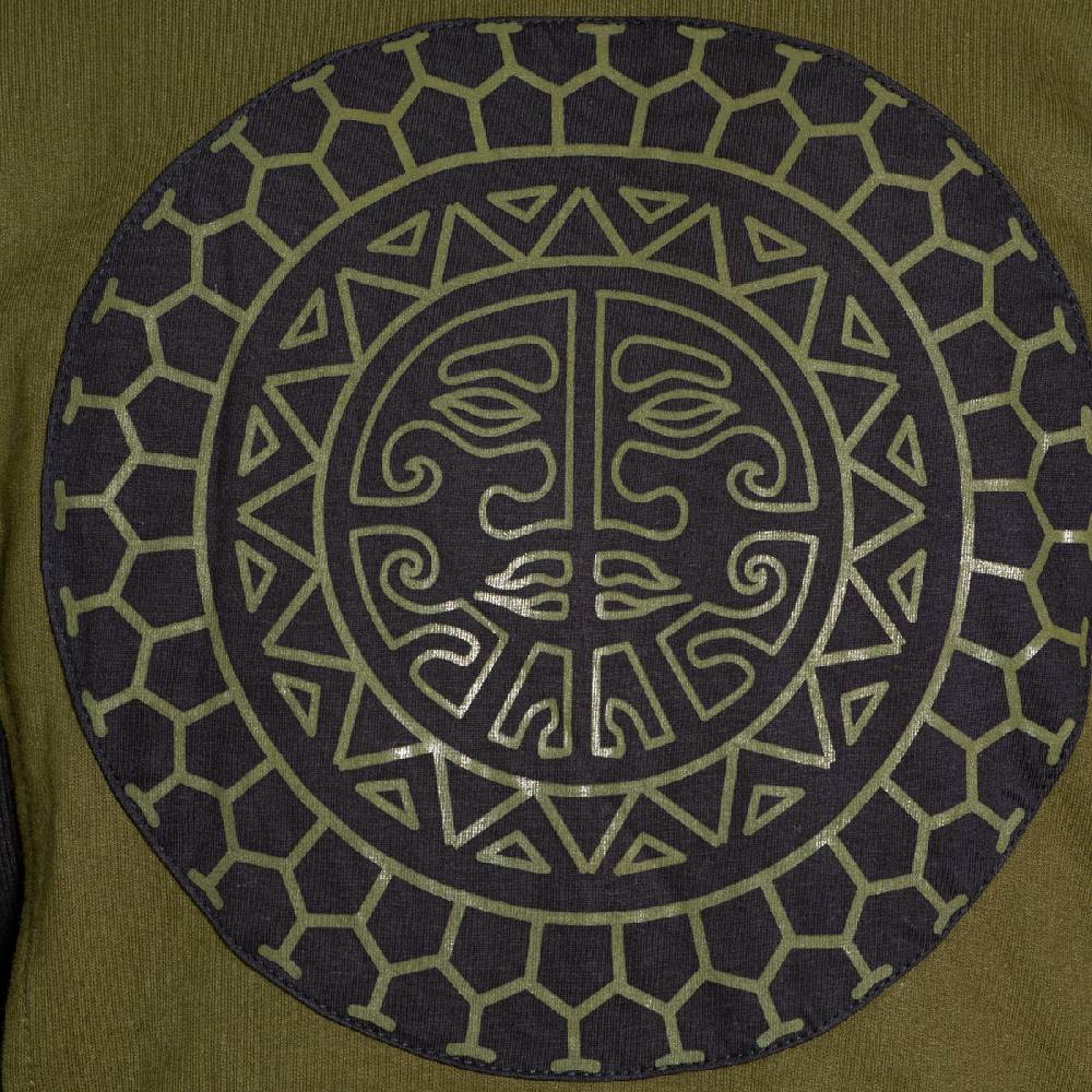 Panasiam Jacke Mit Sonnenmuster