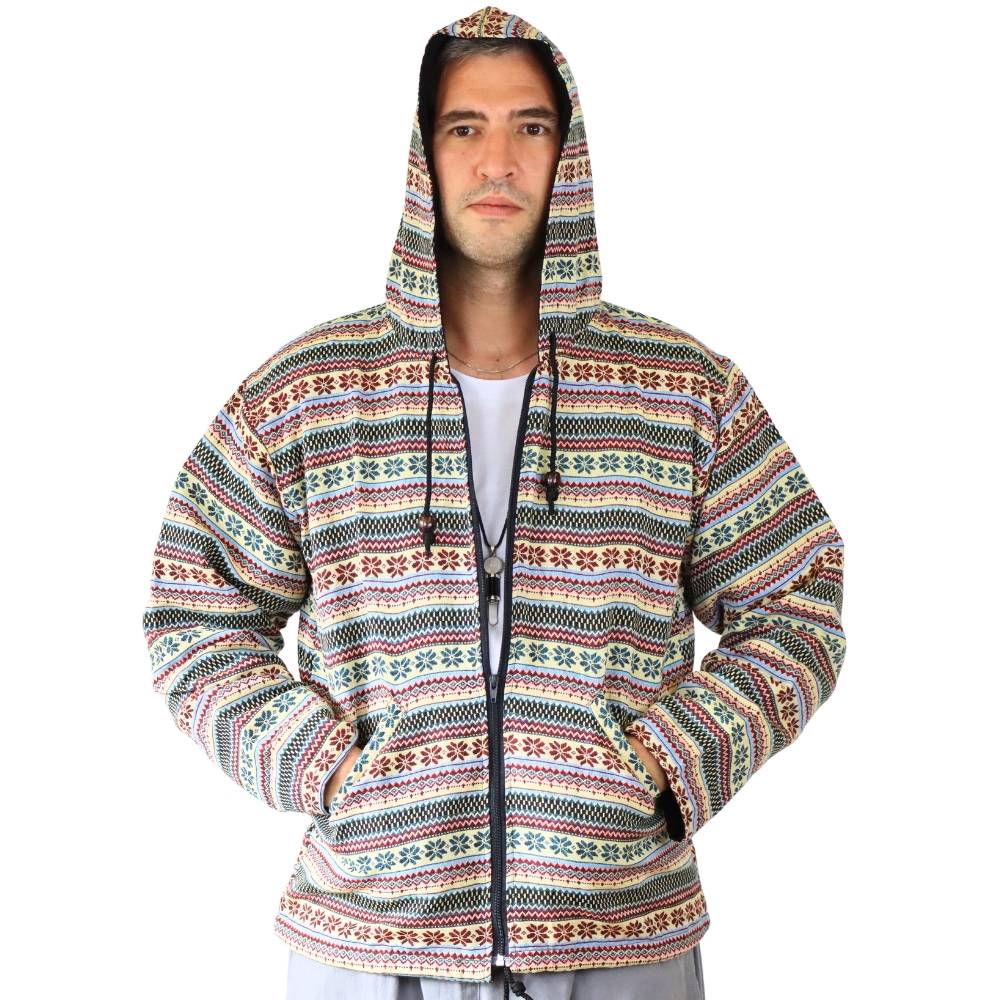 Panasiam Jacke Webmuster Ethno