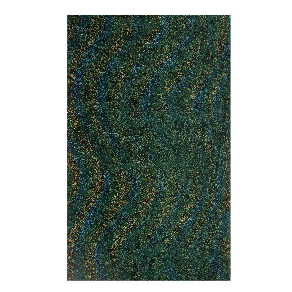 Panasiam Sarong Wachsbatik Grüntöne