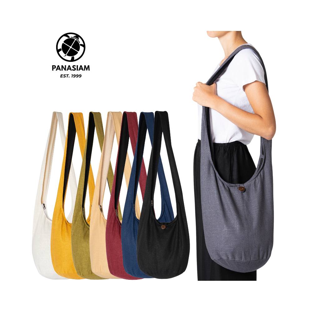 Panasiam Schulterbeutel Aus Hanf