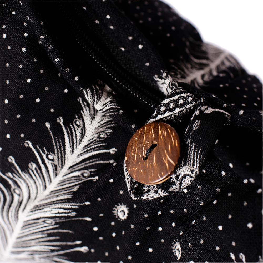 Panasiam Schulterbeutel Pfauenfeder