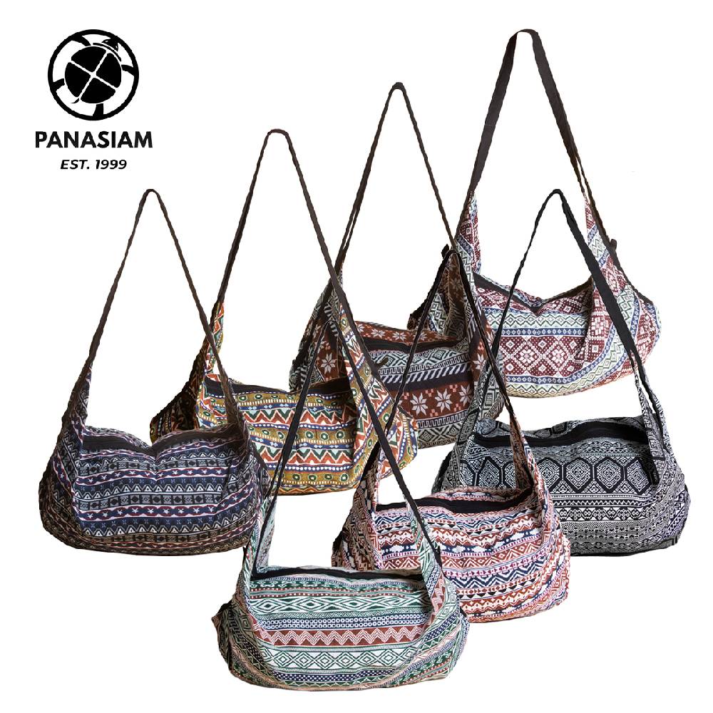 Panasiam Schultertasche Webmuster | Klein