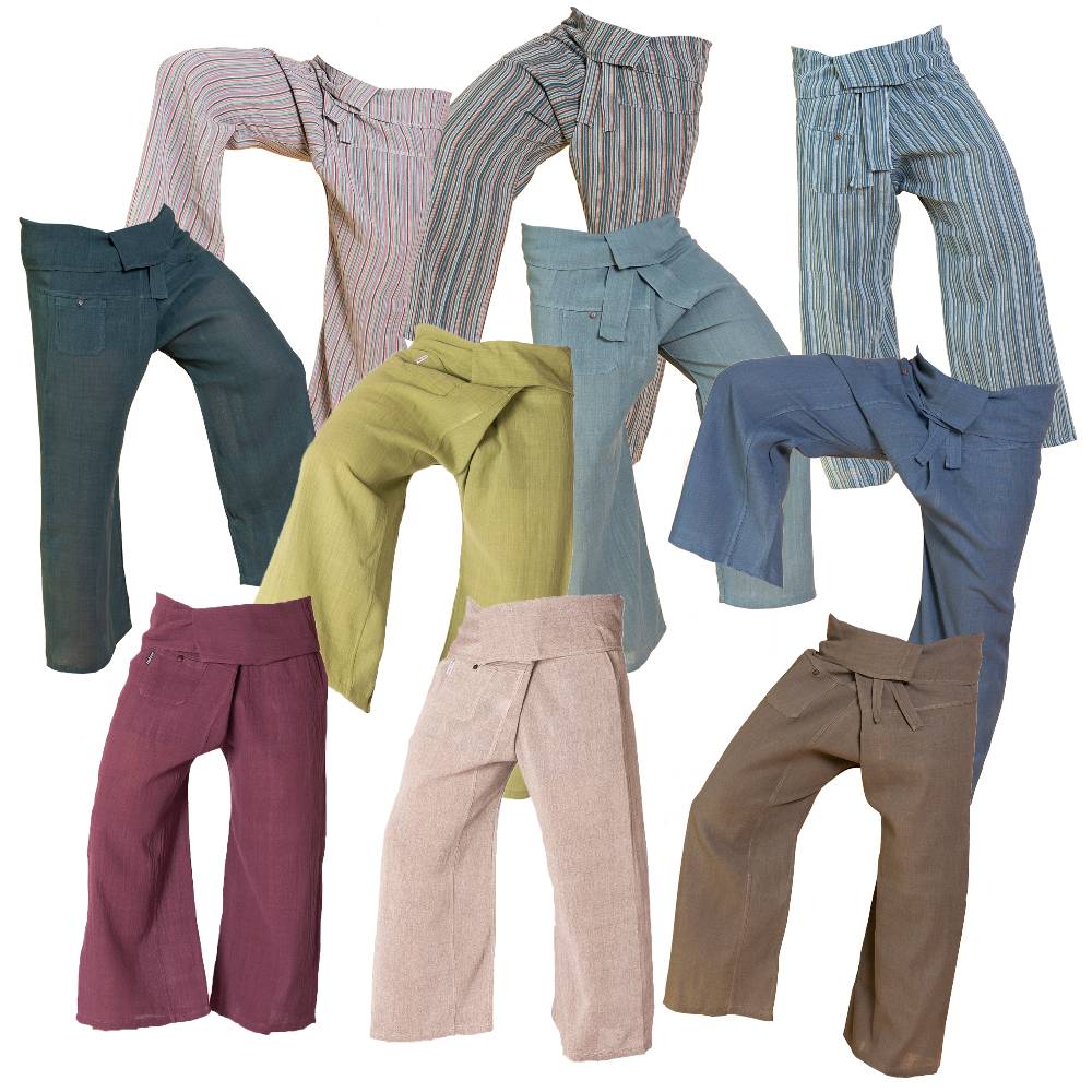 Panasiam Thai Fischerhose Handgewebt