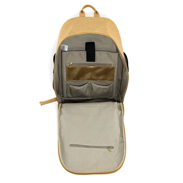 Papero NEU Rucksack Aus Papier | FOX Der Klassiker| 22 L Unisex Waschbar, Reißfest, Wasserfest, Nachhaltig Daypack