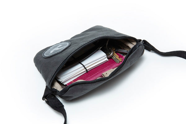 Papero PAPERO Crossbag Aus Papier SQUIRREL Deltabag Vegan Nachhaltig