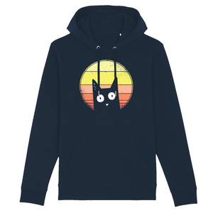 Papero Hoodie- BIO - CAT VINTAGE- Unisex
