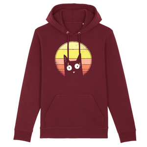 Papero Hoodie- BIO - CAT VINTAGE- Unisex