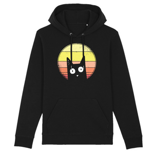 Papero Hoodie- BIO - CAT VINTAGE- Unisex