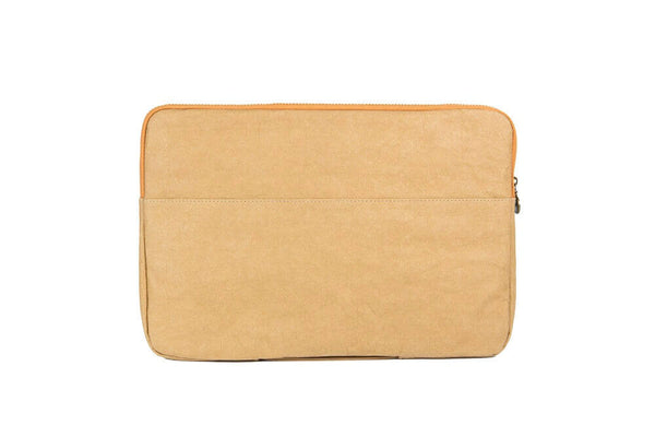 Papero PAPERO Laptoptasche 15,6-Zoll Aus Kraftpapier ARMADILLO Federleicht, Wasserfest, Vegan, Nachhaltig