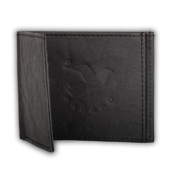 Papero PAPERO Leichtes Flaches Papier Wallet RAVEN Mit Integriertem RFID-Schutz Und Münzfach