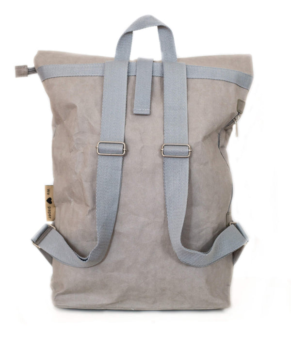 Papero PAPERO Rucksack Aus Papier COUGAR MINI 13L Waschbar, Reißfest, Wasserfest, Vegan, Nachhaltig