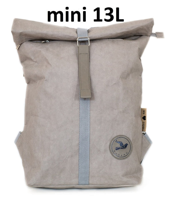 Papero PAPERO Rucksack aus Papier COUGAR MINI 13L waschbar, reißfest, wasserfest, vegan, nachhaltig