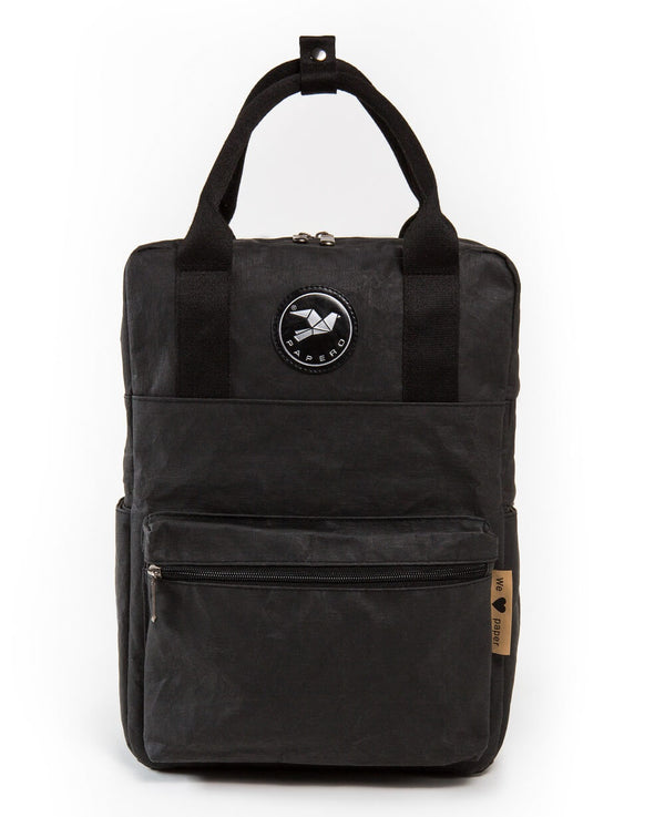 Papero PAPERO Rucksack Aus Papier LYNX II 12 L Waschbar, Leicht, Reißfest, Wasserfest, Vegan, Nachhaltig