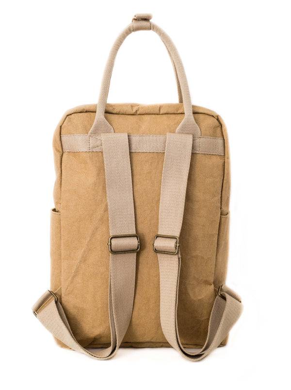 Papero PAPERO Rucksack Aus Papier LYNX II 12 L Waschbar, Leicht, Reißfest, Wasserfest, Vegan, Nachhaltig