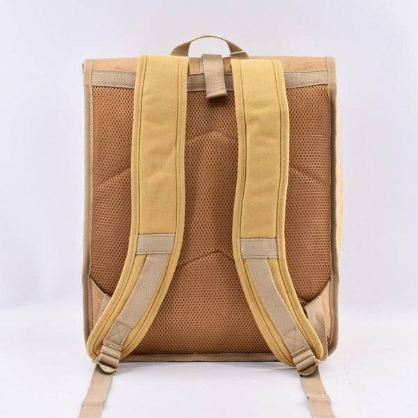 Papero PAPERO Rucksack LIZARD 21 L PRAKTISCH Aus Waschbarem Kraft Papier Leicht, Reißfest Und Wasserfest Nachhaltig