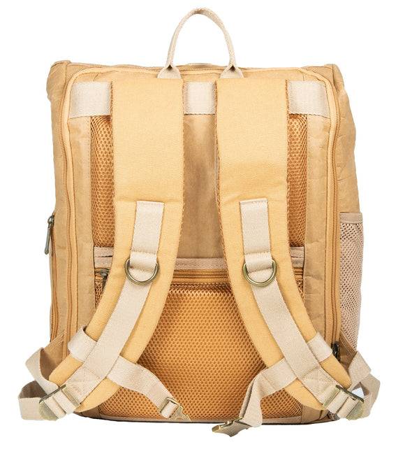 Papero PAPERO Rucksack YETI PRO EDITION 26 L DURCHDACHT Aus Kraftpapier Leicht, Reißfest Und Wasserfest Nachhaltig