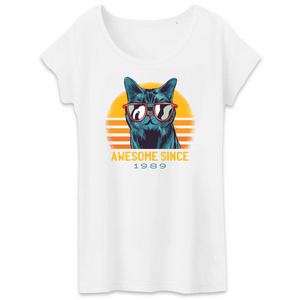 Papero T-Shirt- BIO- AWESOME SINCE 1989- Damen