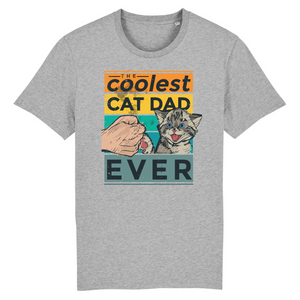 Papero T-Shirt - BIO- CAT DAD - Herren