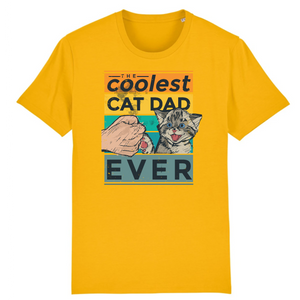 Papero T-Shirt - BIO- CAT DAD - Herren