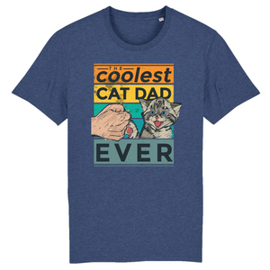 Papero T-Shirt - BIO- CAT DAD - Herren