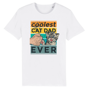 Papero T-Shirt - BIO- CAT DAD - Herren