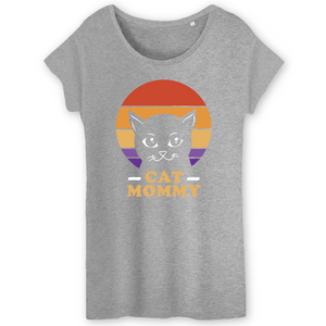 Papero T-Shirt - BIO- CAT MOMMY - Damen