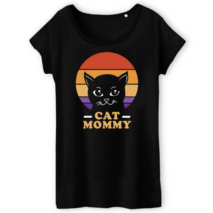 Papero T-Shirt - BIO- CAT MOMMY - Damen