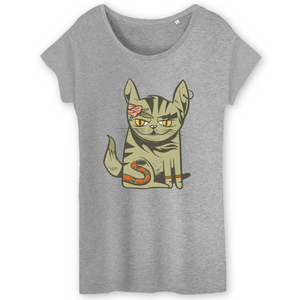 Papero T-Shirt- BIO- CAT SASSY- Damen