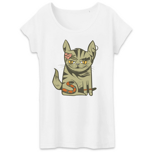 Papero T-Shirt- BIO- CAT SASSY- Damen