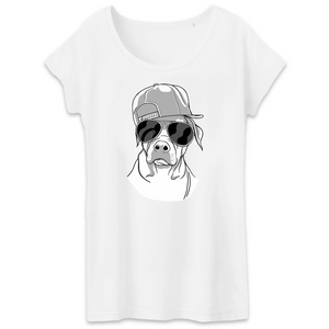 Papero T-Shirt- BIO- COOL DOG- Damen