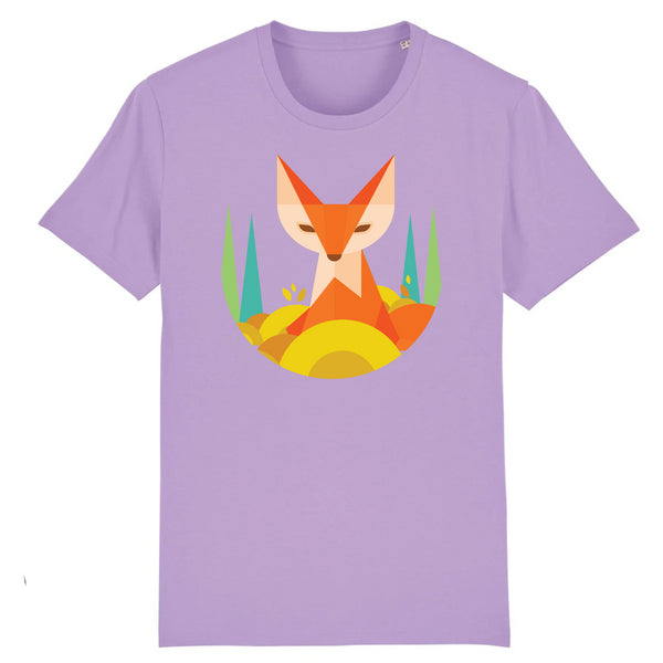 Papero T-SHIRT - BIO- Fox Geometric - HERREN