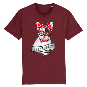 Papero T-Shirt- BIO- FRENCH BULLY ROCKERBULLY- Herren