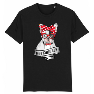 Papero T-Shirt- BIO- FRENCH BULLY ROCKERBULLY- Herren
