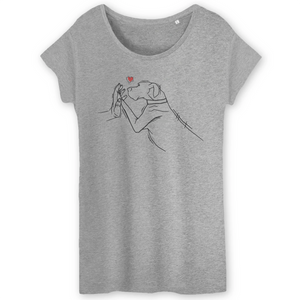 Papero T-Shirt - BIO- Great-dane-love - Damen
