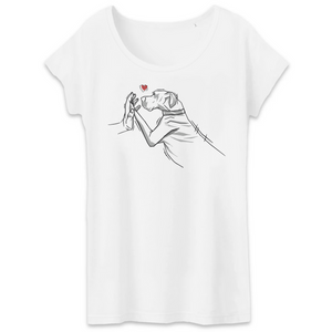 Papero T-Shirt - BIO- Great-dane-love - Damen
