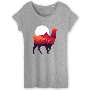 Papero T-Shirt- BIO- LAMA- Damen