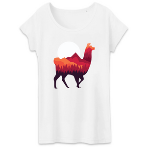 Papero T-Shirt- BIO- LAMA- Damen