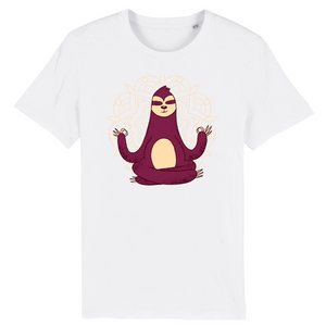 Papero T-Shirt - BIO- MEDITATION SLOTH - Herren