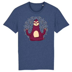 Papero T-Shirt - BIO- MEDITATION SLOTH - Herren