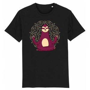 Papero T-Shirt - BIO- MEDITATION SLOTH - Herren