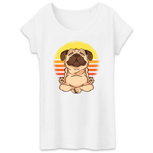 Papero T-Shirt- BIO- MOPS YOGA VINTAGE- Damen