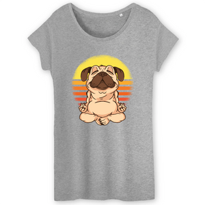 Papero T-Shirt- BIO- MOPS YOGA VINTAGE- Damen