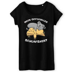 Papero T-SHIRT - BIO- Sloth Sleep3- Damen