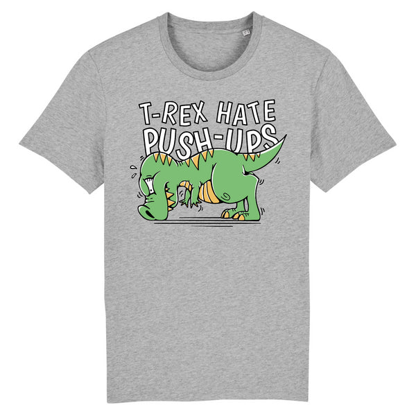 Papero T-SHIRT - BIO- TRex Hate Push-Ups - HERREN